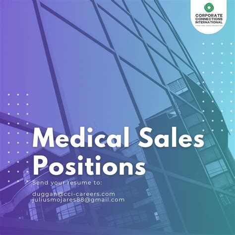 Medical Sales Entry Level Positions
