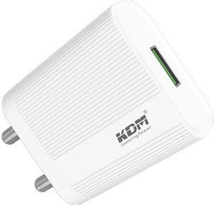 KDM 2.4 A Wall Charger for Mobile - KDM : Flipkart.com