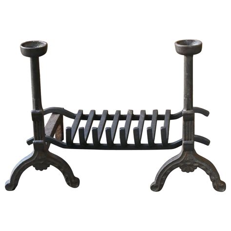 Antique French Napoleon III Fire Grate, Fireplace Grate, 19th Century ...