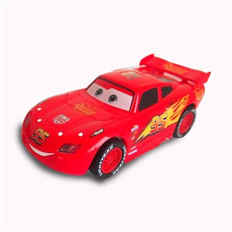 JIADA Cartoon Car Toy with Convertible Robot with Lights, Music & Bump ...