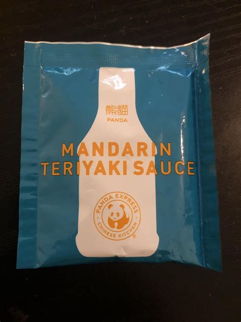 Panda Express Teriyaki Sauce, first time getting it. : r/condimentpackets