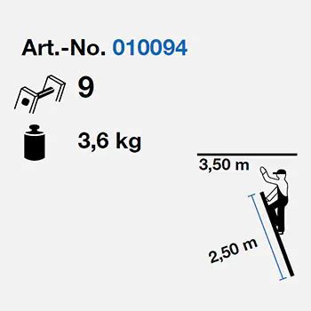 Prislone Merdevine 9 Gazišta Krause Corda 2,5m | Akcijska Prodaja