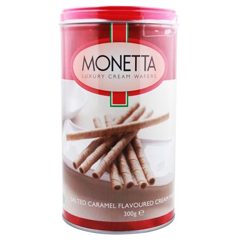 Monetta Wafer Rolls, Salted Caramel, 300g : Amazon.in: Grocery ...
