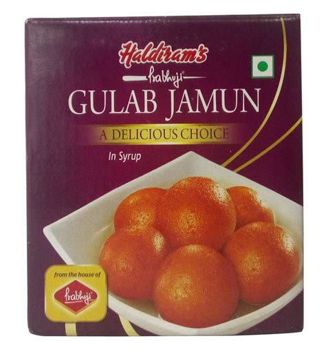 Haldiram’s Gulab Jamun - in Syrup, 1kg Carton : Amazon.in: Grocery ...