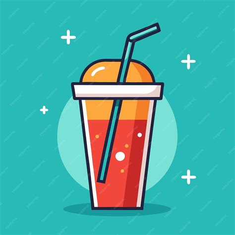 Report suggests sugary drinks and anxiety link Vector Art Vector Art