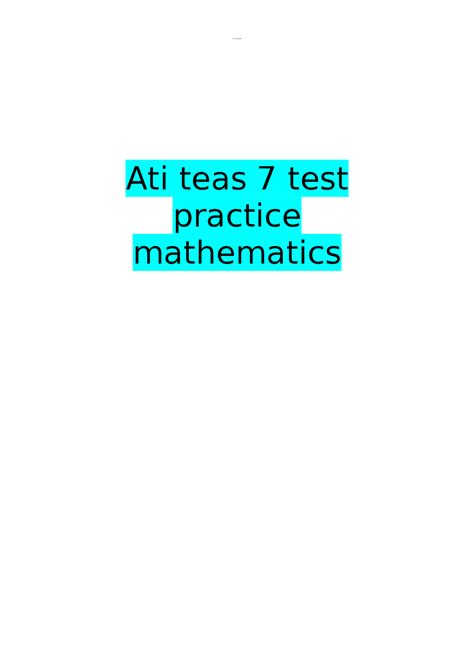 Image result for TEAS Test Prep