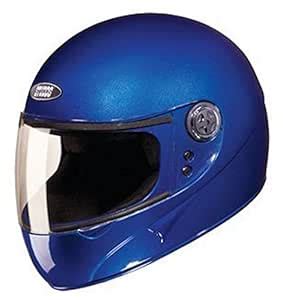 Studds Chrome SUPER Full Face Helmet (Matt Blue, L) : Amazon.in: Car ...