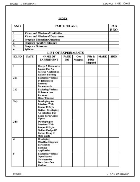 CCS370 UI/UX Design Final Record - Lab Experiments & Projects - Studocu