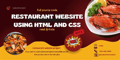Image result for CSS Restaurant Design