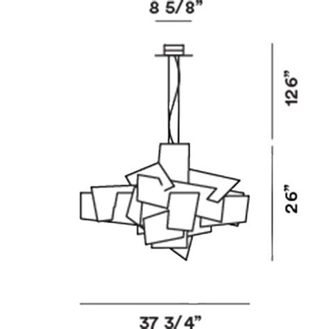 Big Bang Suspension - Foscarini | Chandeliers - USA & Canada