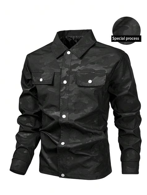 Manfinity Homme Manfinity Homme Men's Special Craftsmanship Front ...