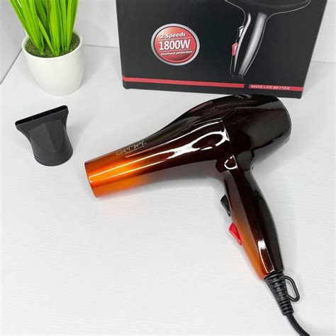 Original Gemei GM-1719 Professional Hair Dryer 2 Speeds 1800W Overhead ...