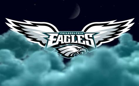 Download Philadelphia Eagles Logo With Wings Wallpaper | Wallpapers.com