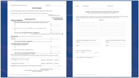 Probate Court - Estate Inventory : Gwinnett County Government : Free ...