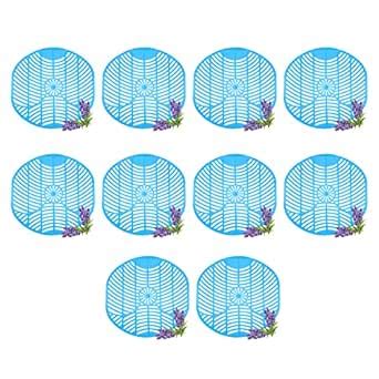 Zureni Urinal Screen Fresh Scented Anti-Splash Toilet Mat Bathroom ...