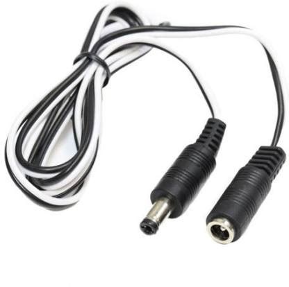 A1 Gadgets Male to Female 2.1mm x 5.5mm DC Extension Wire Power Jack ...