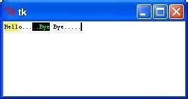 Tkinter Text 的图像结果