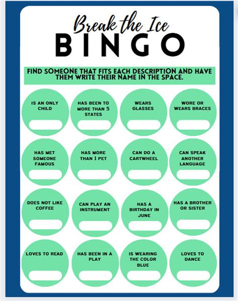 Icebreaker Bingo 100% Customizable Canva Template (3 Cards) for Classroom or Team Building - Etsy