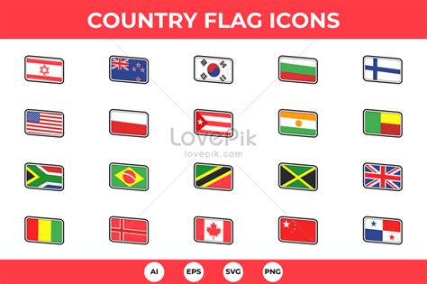 Country Flags Icon Set 的图像结果