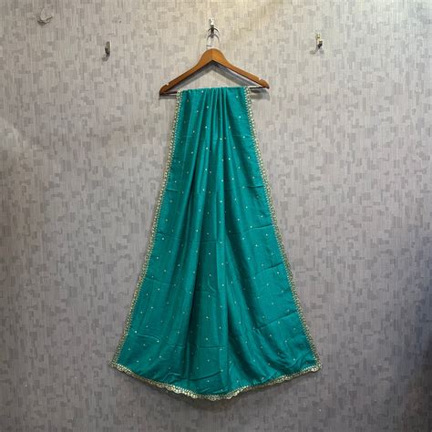 Volvo cut work Dupatta