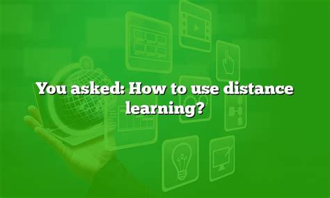 Image result for How to Use Distance Learning