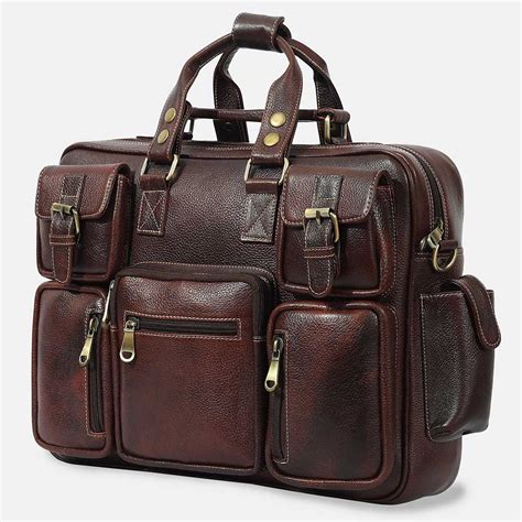 Roter Leather Office Bag – Good Leather Garments