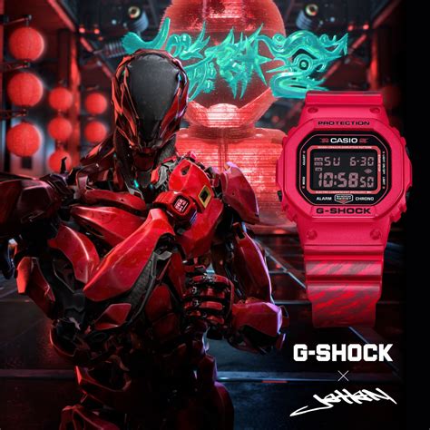 G-SHOCK x Jahan Loh Collaboration Model: A Timepiece Inspired by AI ...