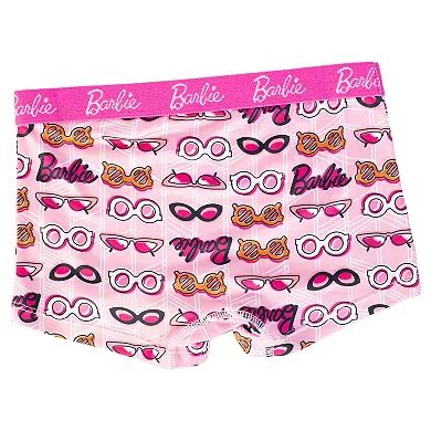 Girls 4-10 Barbie® 4-Pack Boyshort Panties Set