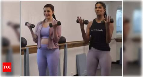 Kajal Aggarwal talks about the importance of aerobic conditioning as ...