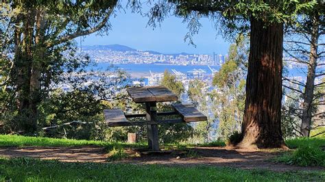 Picnic table with a view. Joaquin Miller Park : r/oakland