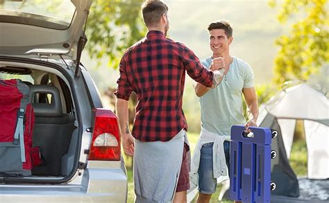 Dhavl Plastic, Metal Folding Hand Truck Luggage Cart With 6 Wheels ...