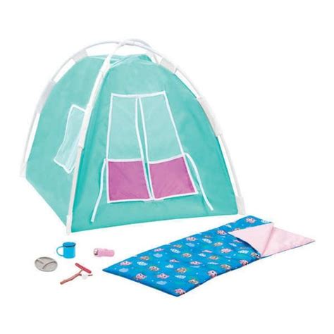 Buy Our Generation Happy Camper - Camping Tent Sleeping Bag Set for 18 ...