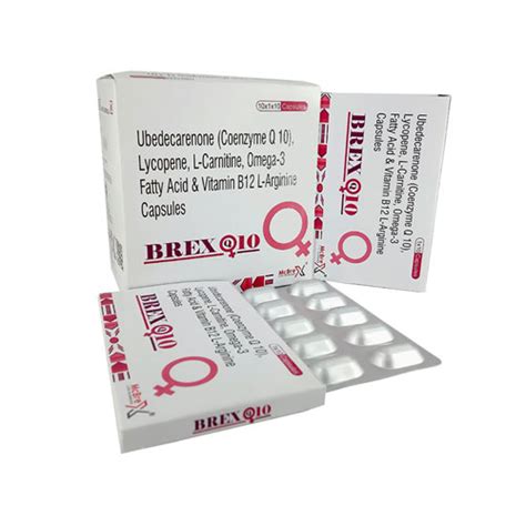 Ubedecarenone (Coenzyme Q10) 100mg CAPSULES Mcbrex Lifesciences