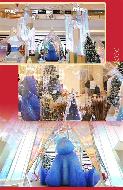 圣诞节商场美陈设计_西安鼎瞻展览装饰工程有限公司