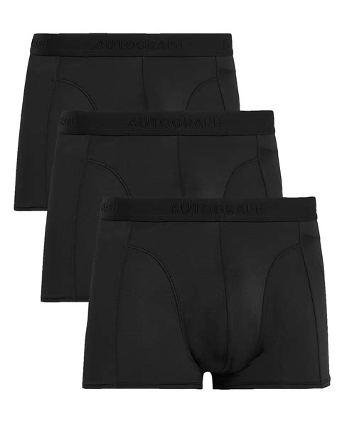 Buy 3pk Microskin Hipsters at Marks & Spencer