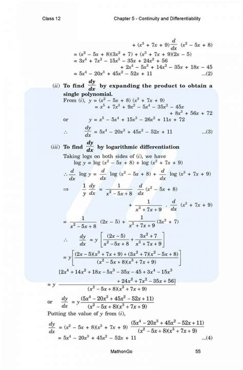 Class 12th Maths Ch 5 的图像结果