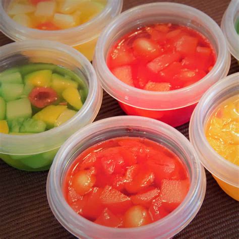 Jello Cups - Bush Cooking