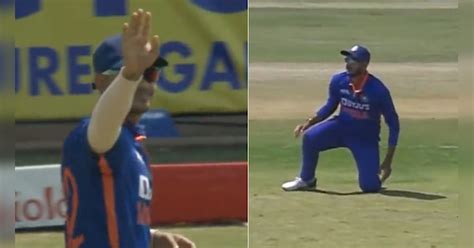 Ind V Zimbabwe Axar Patel got angry on Ishaan Kishan had to apologize ...