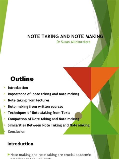 Image result for Note Making and Note Taking Difference