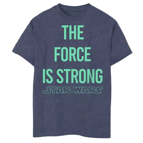 Boys 6-20 Star Wars The Force Is Strong Graphic Tee