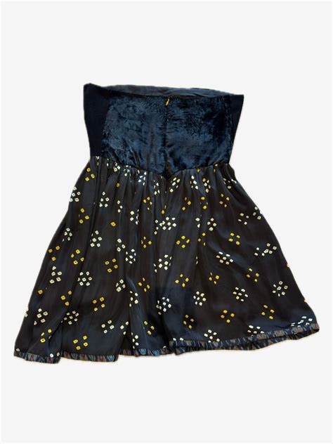 The Ikat Story X Red empress top Corset dress