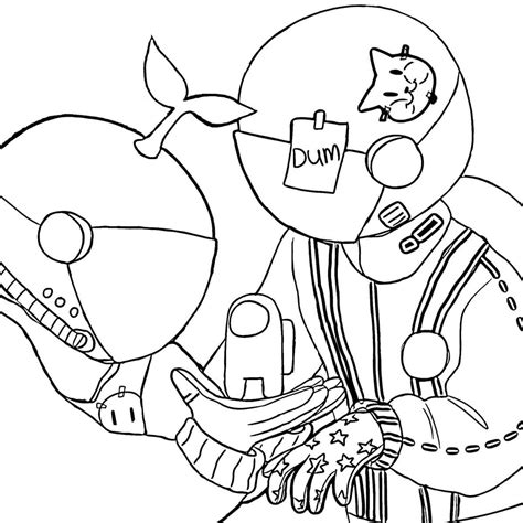 Among Us Coloring Pages Printable Free - Printable Templates
