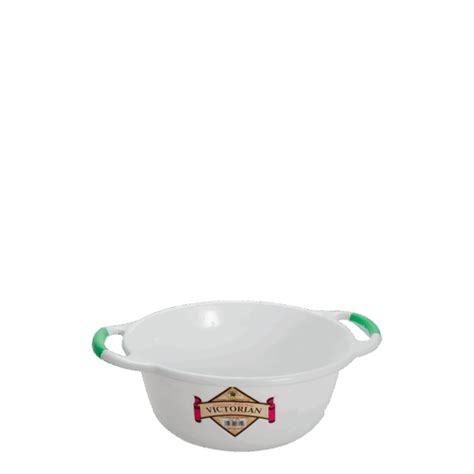 BASKOM PLASTIK DENGAN GAGANG VICTORIAN 7 LITER 8714 - Jual Container ...