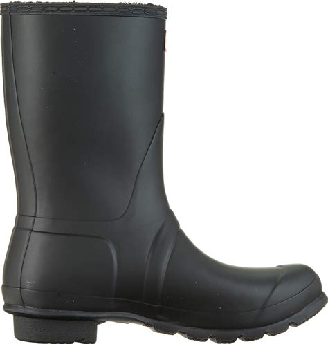 Hunter Women’s Original Short Insulated Rain Boot(Black) - Hunter Deals