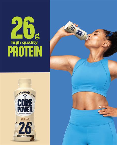 Core Power Vanilla High Protein Milkshake – Shop fairlife