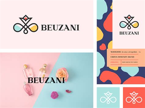 feminine logo for fashion and luxury brand on Behance