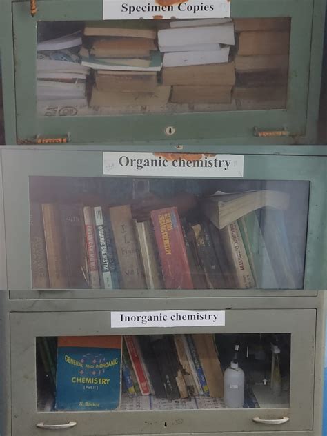 Department Library : Department of Chemistry