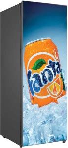 wallpics 160 cm Fridge Sticker skin Fully Waterproof Vinyl Sticker Self ...