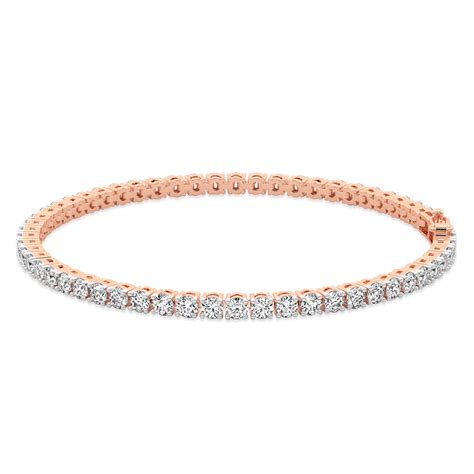 Buy Lab Grown Diamond Tennis Bracelets Online#N#– Variation