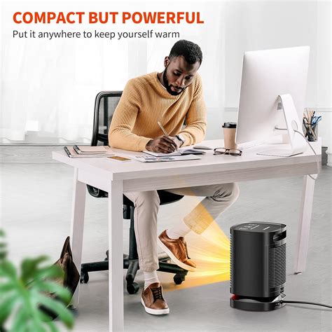 SmartDevil Portable Oscillating Space Heater with 3 India | Ubuy